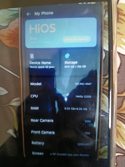 Tecno spark 40 pro plus