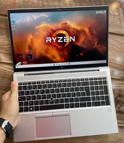 Hp Elitebook 855 G7    Ryzen 7 Pro   14thGen   Touch Screen   16/256GB