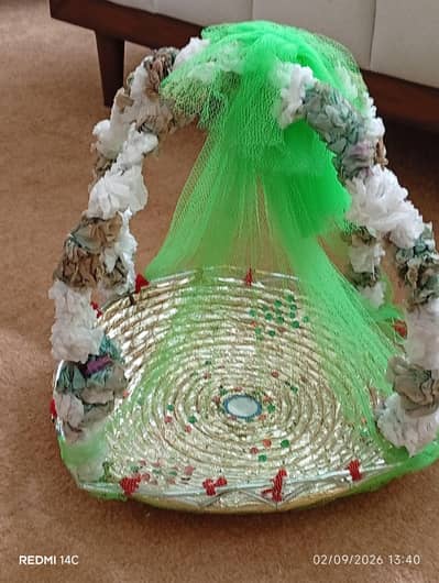Mehndi baskets, Chakoors,dancing sticks,Sehra,Gharoli,and decorations.