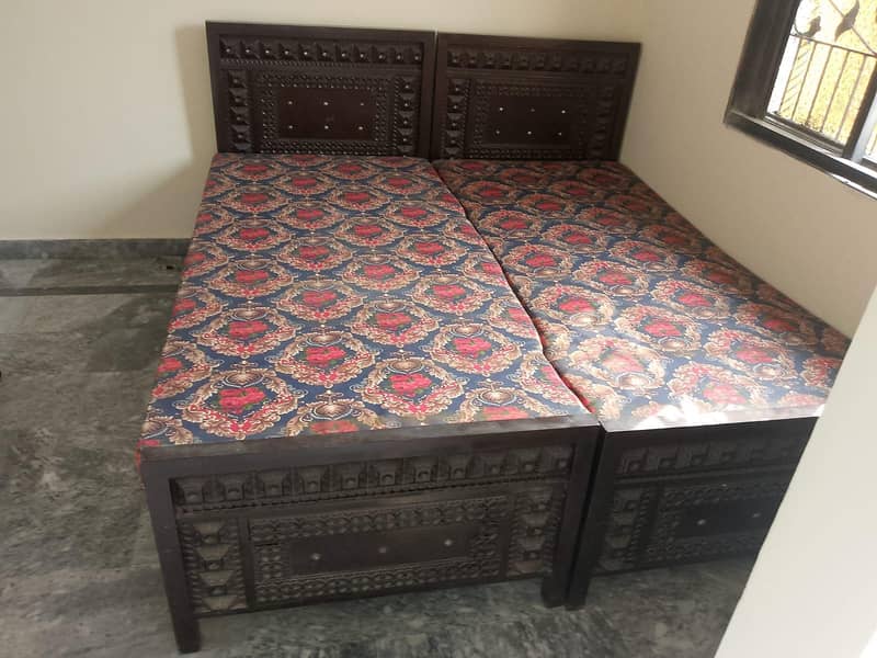 2 single bed 1