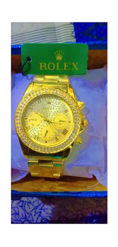 Golden watch