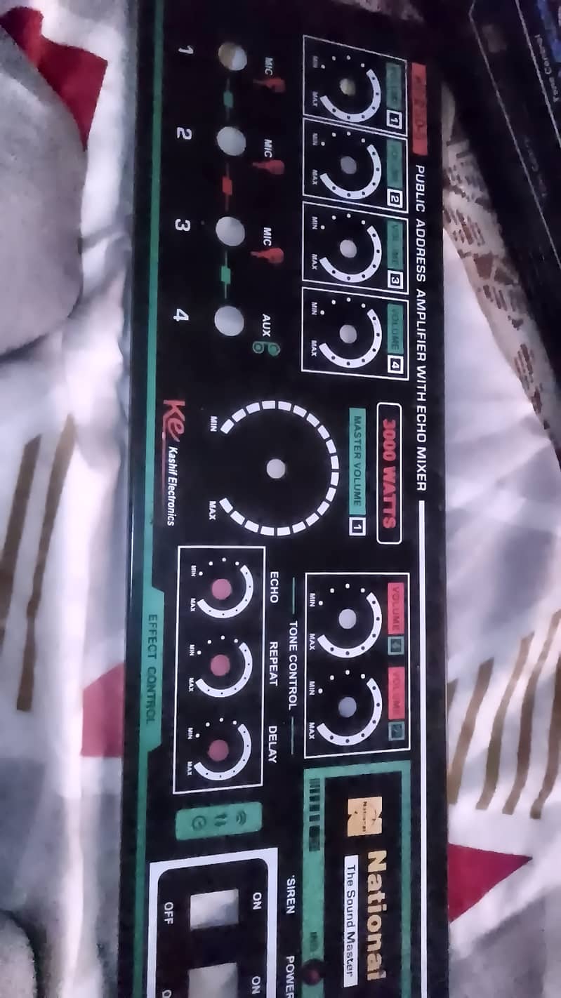 Amplifier Panel 3