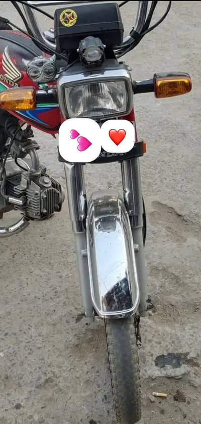 All ok nice condition bike for sale cd 70 2018 model