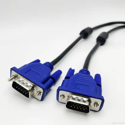 VGA Cable Male to Male For Monitor PC Computer Laptop LED TV Original