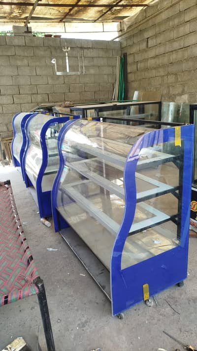 Display Counter Food Display Showcase,Chiller ,Salad Bar Steel Counte