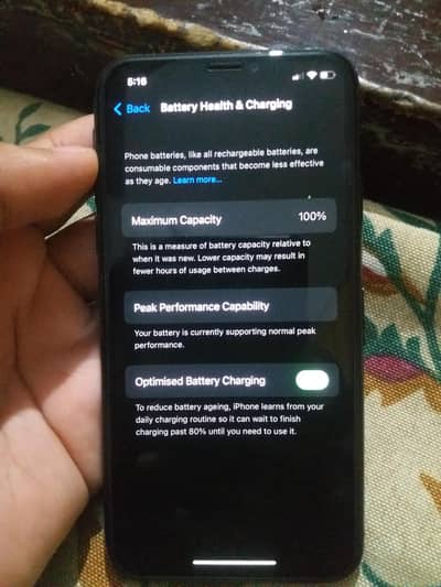 Apple iPhone X 64 gb battery change