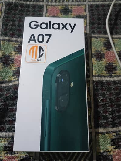 Samsung A07 4/128 ,for sale in warrenty