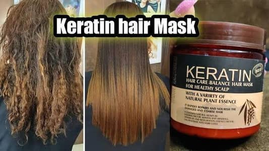 Korean hair mask available