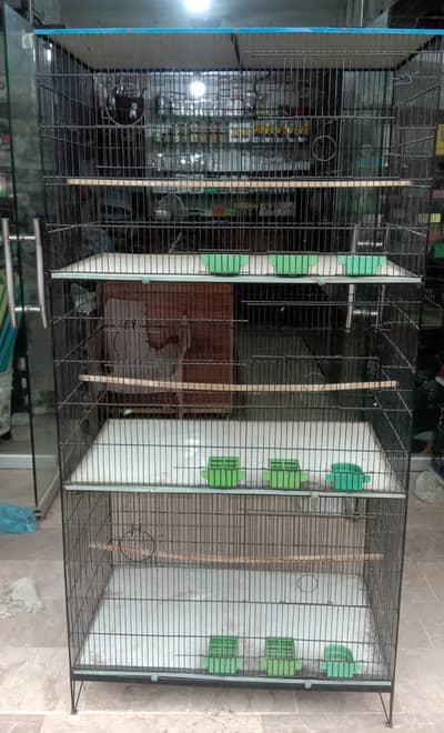 3 portion 2x2x3 ft breeding cages