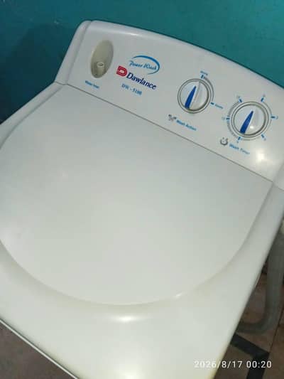 Dawlance washing machine twin tub model number DW 5100