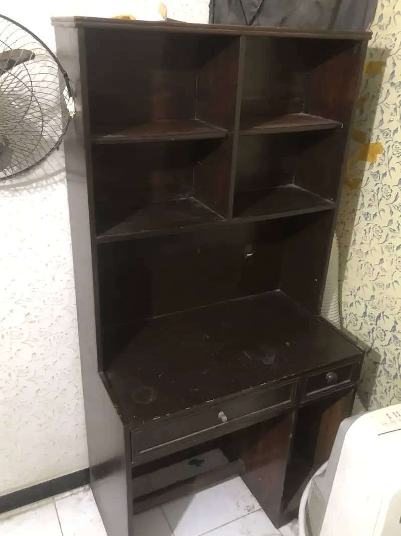 Wooden study / computer table 1