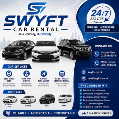 Self Drive Rent a Car- Daily,Weekly,Monthly Booking-Car Rental service