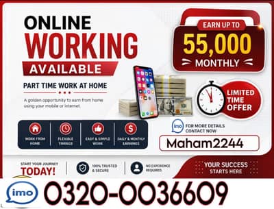 Job for male and female / Assignment Job / Data Entry Job / Typing job