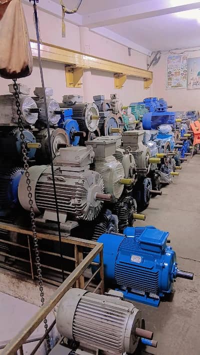 Used 3-Phase Imported Industrial Motors