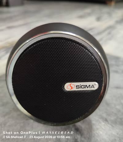Sigma WPS-01 Bluetooth Wireless Portable Speaker – Excellent Sound