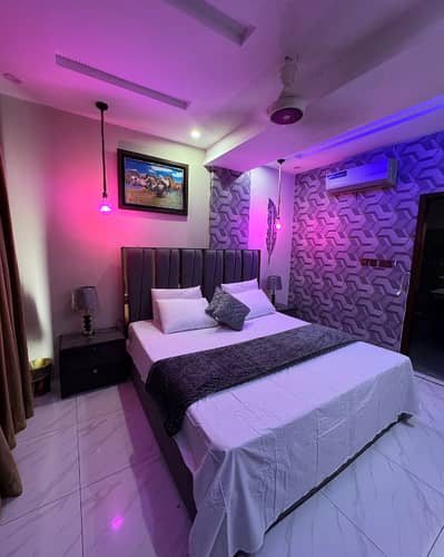 Bahria town Lahore one bedroom apartment daily basis rent per