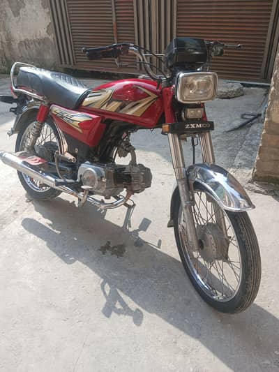 zxmco bike 22 model  for sale in good condition with double samman