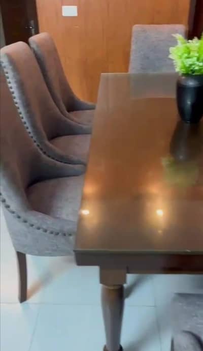Eight chairs Dining table