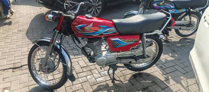 Honda CG 125 2024 Islamabad number location f7markaz
