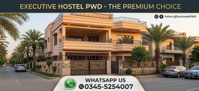 Boys hostel in PWD near Bahria Town / Soan Garden /near gulberg greens