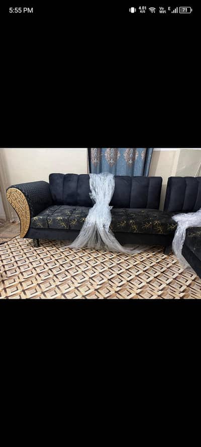 6 seater sofa set brand new. (03115222109)