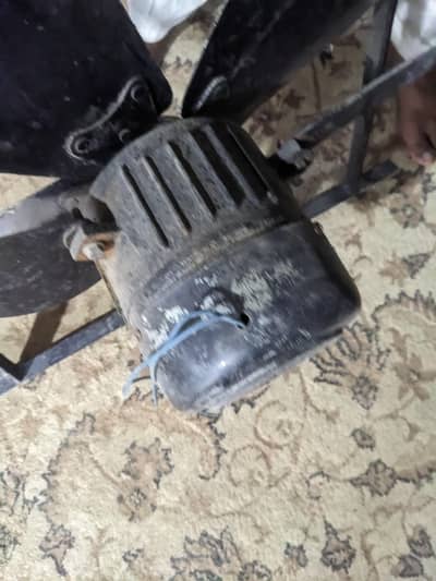 Motor With frame for cooler fan