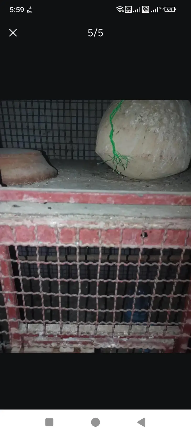 Cage 7ft Height x 6ft Width x 2ft Depth - 90KG+ Strong Metal — photo 3