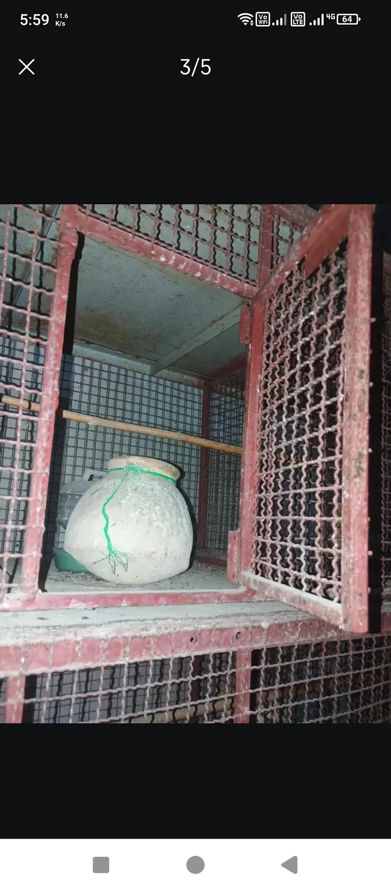 Cage 7ft Height x 6ft Width x 2ft Depth - 90KG+ Strong Metal — photo 4