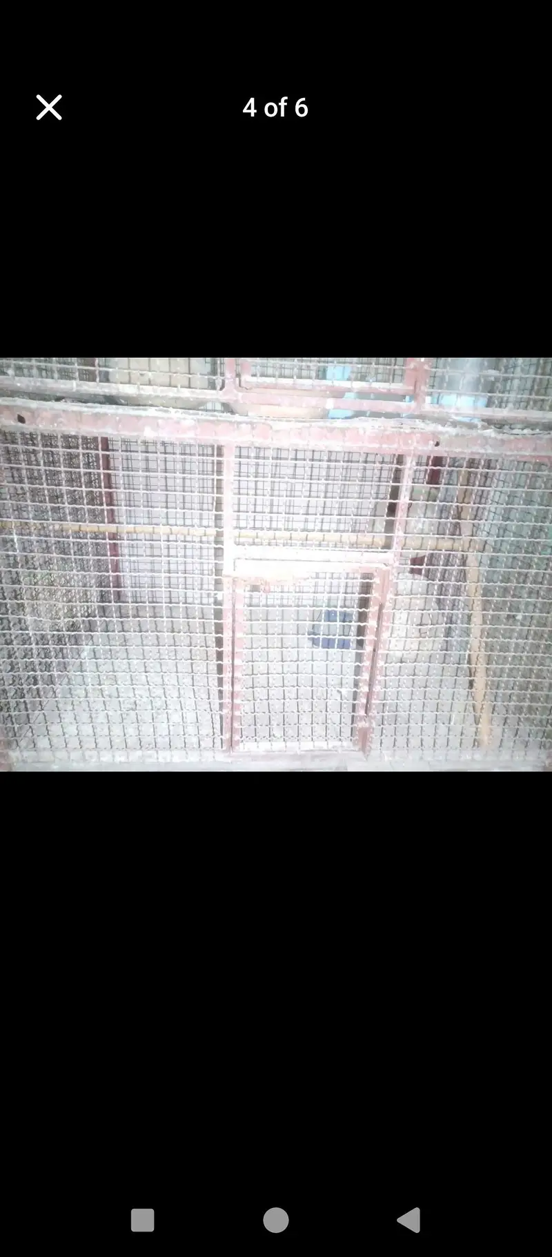 Cage 7ft Height x 6ft Width x 2ft Depth - 90KG+ Strong Metal — photo 5