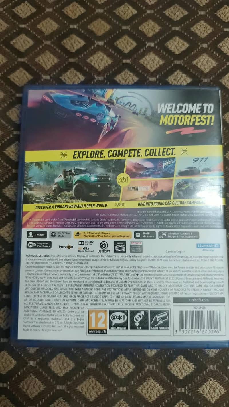 ps4 game CD 1