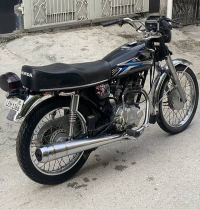 Honda 125 2012 model biometric on spot