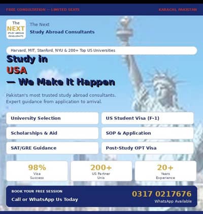Next Study Abroad Consultants – USA | UK | EUROPE | MALAYSIA