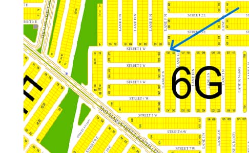 DHA City Karachi - Sector 6G 125 Sq yards - Corner