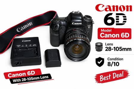 Canon 6D in very good configuration
