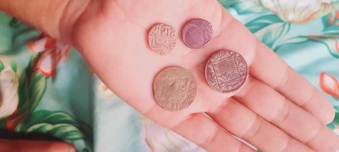 300 year's old coins