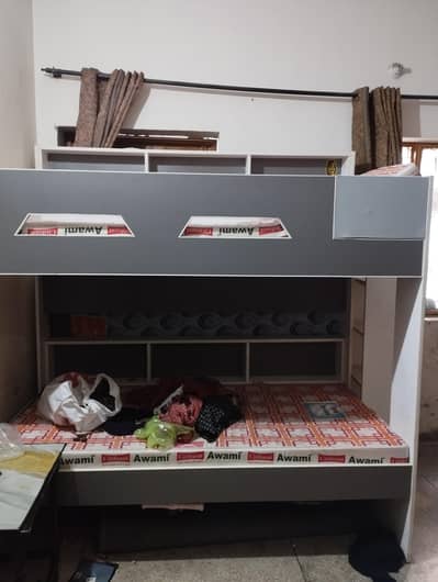 Kids double bed with 2 metrus