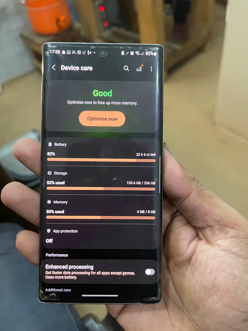 Samsung Mobile Note10 Lite 2