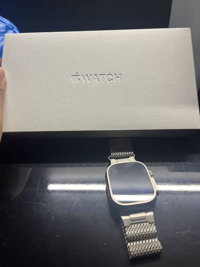 Apple Watch ultra 1 titanium