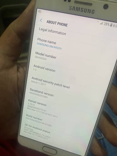 Samsung Mobile Note5