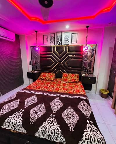 Bahria town Lahore one bedroom apartments daily basis rent per