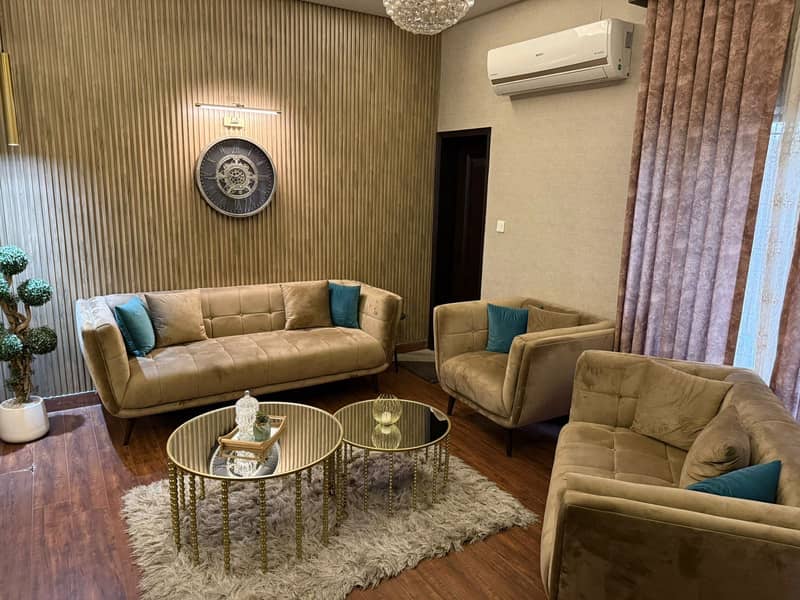 Sofa set, couch, L shape sofa 4