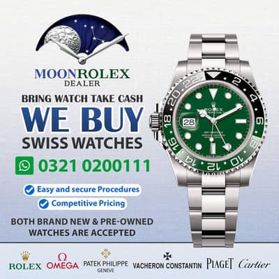 Get Cash / Rolex Cartier Omega Hublot Chopard Breitling Rado Tag Heuer
