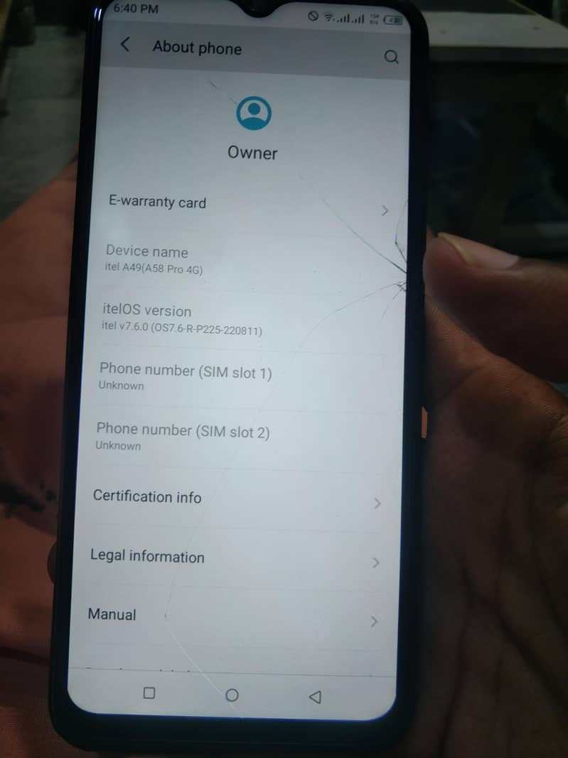 Itel A49 3