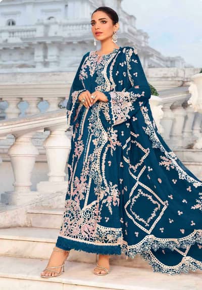 Zarmeen Emaan Luxury Embroidered Suit