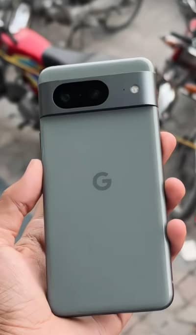 Google Pixel 8 128GB Hazel Grey | PTA Approved | 10/10 Condition