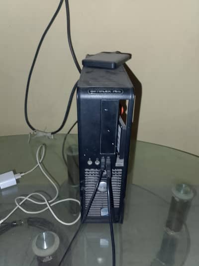 DELL OPTIPLEX 760 SFF | Core 2 Quad + SSD + GPU + Monitor
