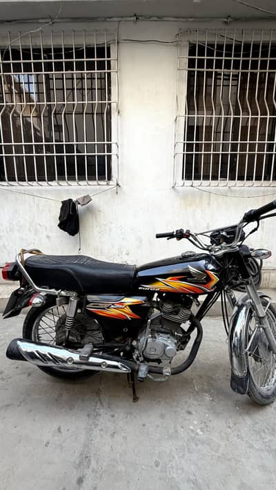 Honda CG 125 2021 Hyderabad number model