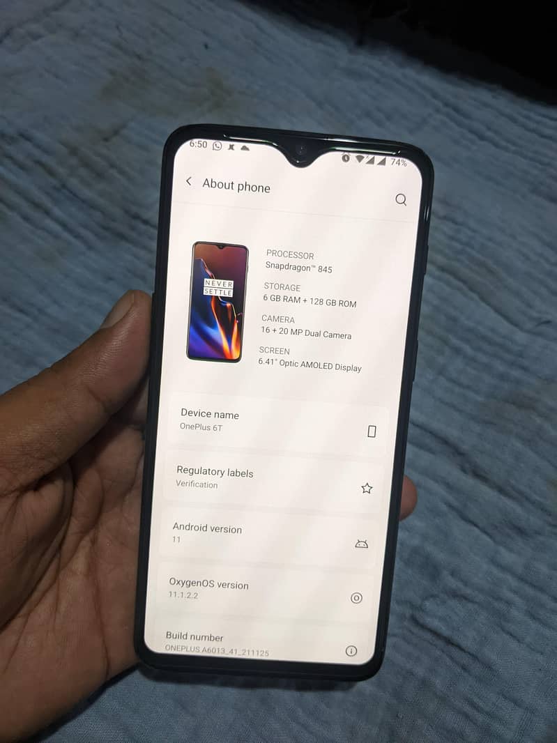 OnePlus 6T 1