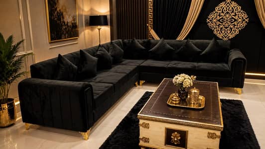 L shape sofa