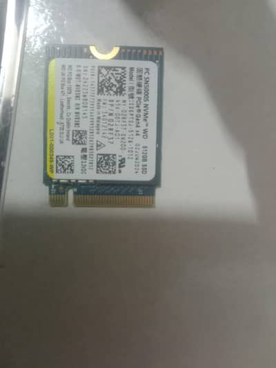 hard dusk storage 52gb ssd NVME